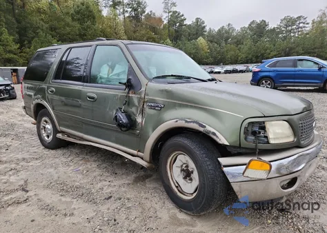 2000 Ford Expedition Eddie Bauer из США, поврежденный, VIN 1FMRU17L1YLB48889